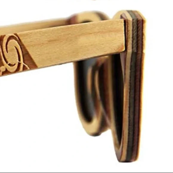 BRAND NEW STYLISH LUXURY (REAL WOOD) WOODEN SUNGLASSES. - Picture 6 of 6